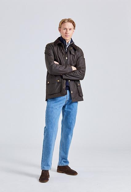 Babour Ashby Wax Jacket Olive 